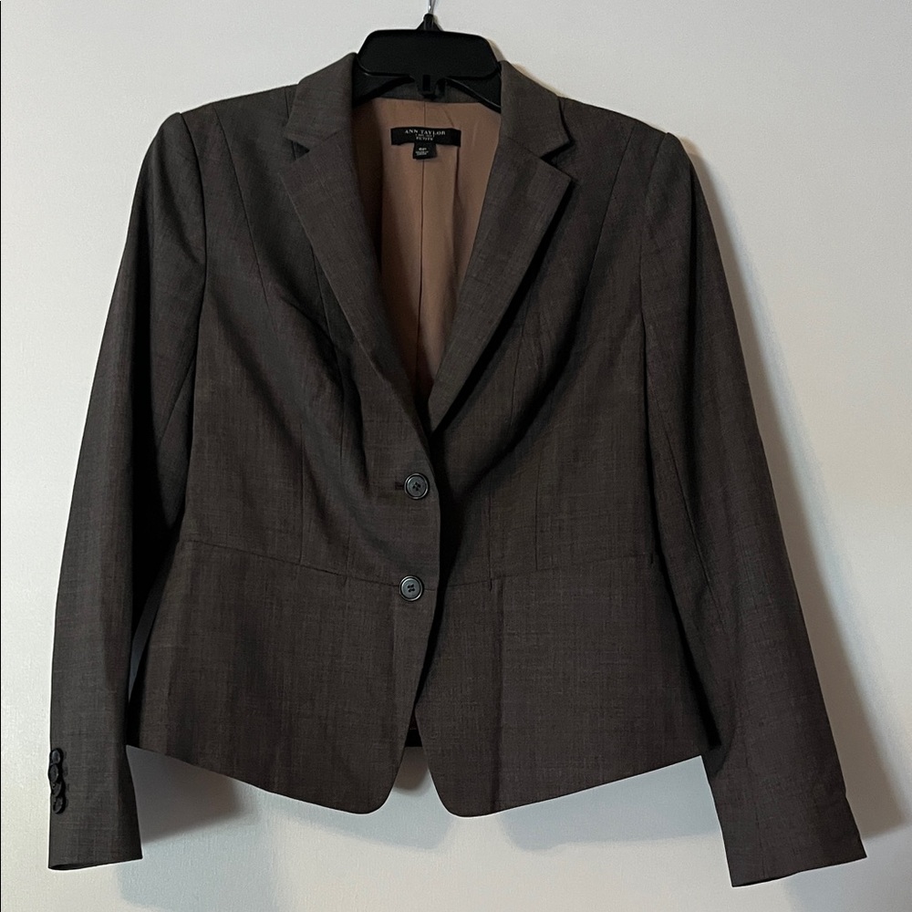 Ann Taylor Women's Gray Blazer